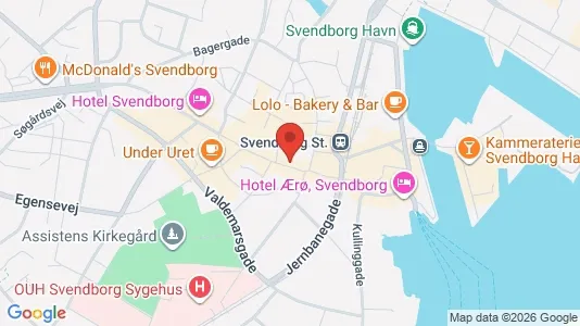 Bedrijfsruimtes te huur i Svendborg - Foto uit Google Street View