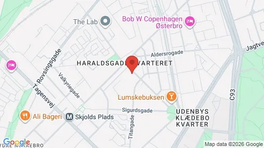 Office spaces for rent i Østerbro - kort over placeringen