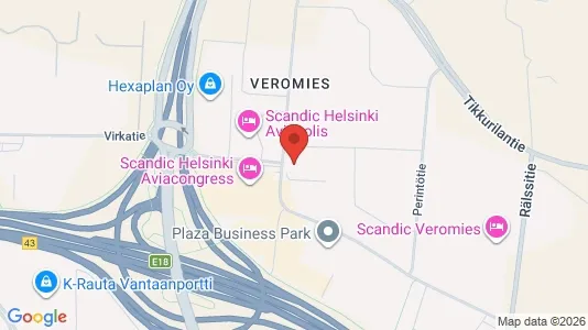 Büros zur Miete i Vantaa – Foto von Google Street View