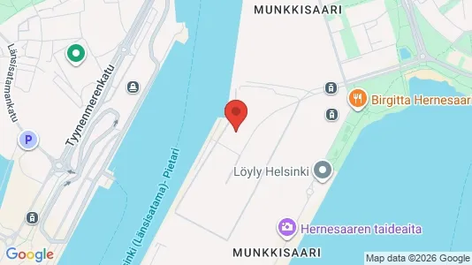 Büros zur Miete i Helsinki Eteläinen - kort over placeringen