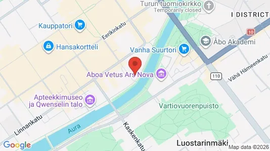 Office spaces for rent i Turku - kort over placeringen