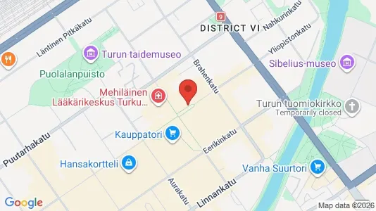 Büros zur Miete i Turku – Foto von Google Street View