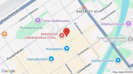 Lokale biurowe Do wynajęcia i Turku - kort over placeringen