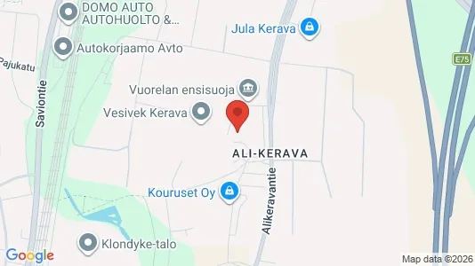 Lager til leie i Kerava – Bilde fra Google Street View