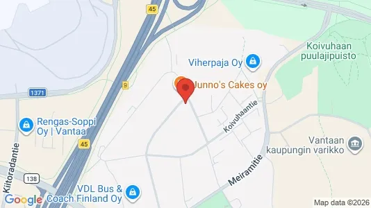 Lager zur Miete i Vantaa – Foto von Google Street View