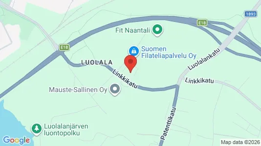 Lagerlokaler til leje i Naantali - Foto fra Google Street View