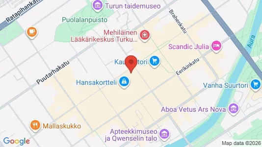 Kontorslokaler för uthyrning i Åbo – Foto från Google Street View