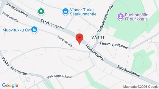 Lager zur Miete i Raisio – Foto von Google Street View