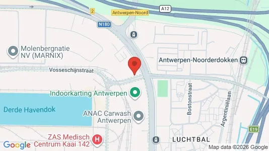 Lokaler til leie i Stad Antwerp – Bilde fra Google Street View