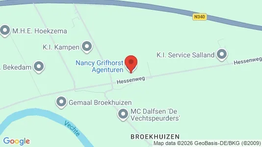 Bedrijfsruimtes te huur i Dalfsen - Foto uit Google Street View