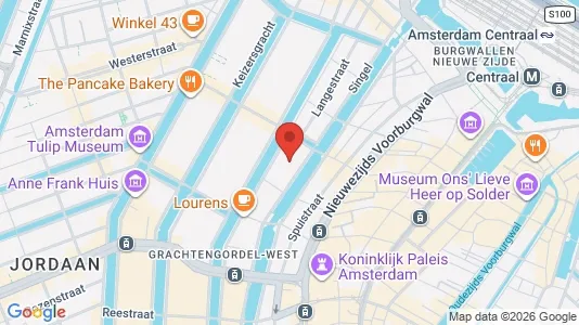 Kontorlokaler til leje i Amsterdam Centrum - Foto fra Google Street View
