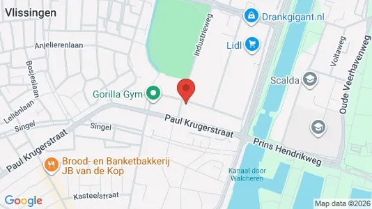 Kontorer til leie i Vlissingen – Bilde fra Google Street View