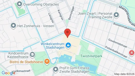 Gewerbeflächen zur Miete i Zwolle – Foto von Google Street View