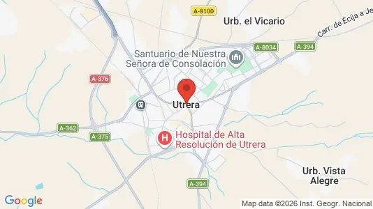 Liikekiinteistöt Vuokrattavana i Utrera - Kuva Google Street Viewstä