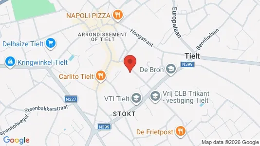 Kontorer til leie i Tielt – Bilde fra Google Street View