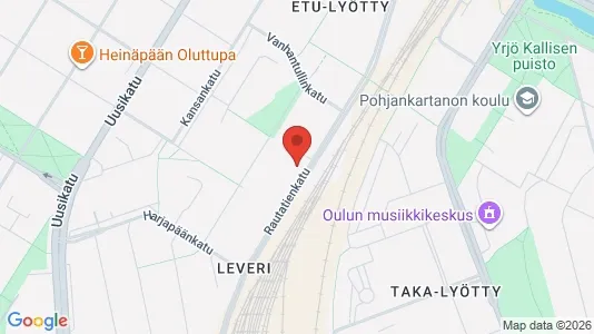 Lokaler til leie i Oulu – Bilde fra Google Street View