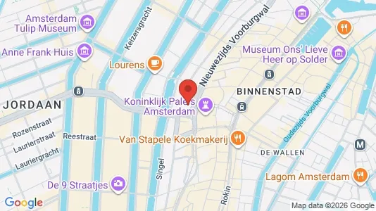 Liikekiinteistöt Vuokrattavana i Amsterdam Centrum - Kuva Google Street Viewstä