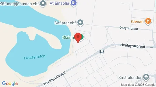 Commercial properties for sale i Hafnarfjörður - kort over placeringen