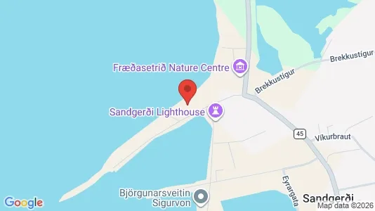 Företagslokaler till salu i Sandgerði – Foto från Google Street View
