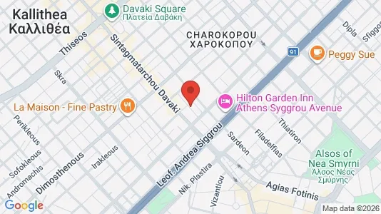 Office spaces for sale i Kallithea - Photo from Google Street View