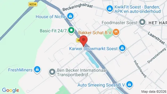 Liikekiinteistöt Vuokrattavana i Soest - Kuva Google Street Viewstä