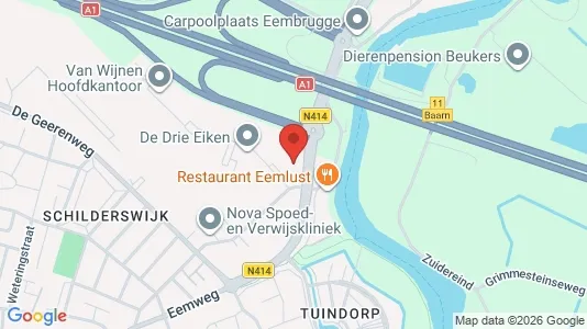 Företagslokaler för uthyrning i Baarn – Foto från Google Street View