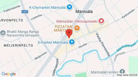 Lokaler til leje i Mäntsälä - Foto fra Google Street View