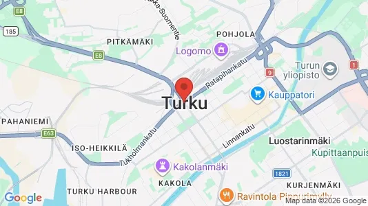 Restauranglokaler för uthyrning i Åbo – Foto från Google Street View