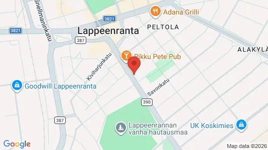 Gewerbeflächen zur Miete i Lappeenranta – Foto von Google Street View