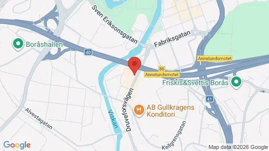 Lager til leie i Borås – Bilde fra Google Street View