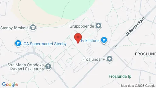 Kontorlokaler til leje i Eskilstuna - kort over placeringen