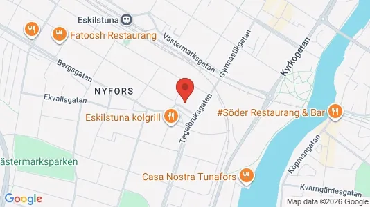 Kontorlokaler til leje i Eskilstuna - Foto fra Google Street View