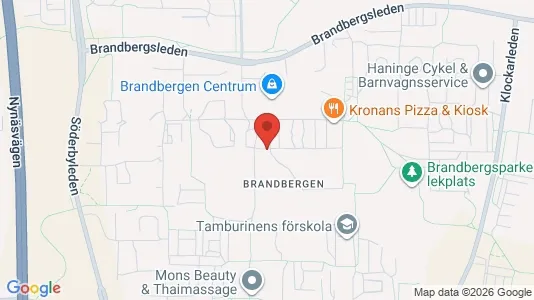 Büros zur Miete i Haninge – Foto von Google Street View