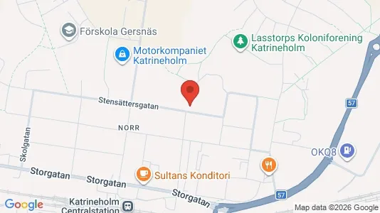 Büros zur Miete i Katrineholm – Foto von Google Street View
