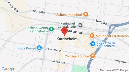 Büros zur Miete i Katrineholm – Foto von Google Street View