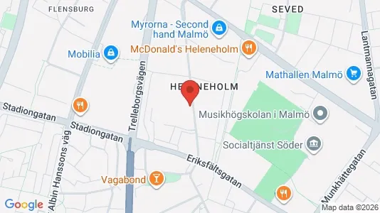 Lokaler til leje i Sofielund - Foto fra Google Street View