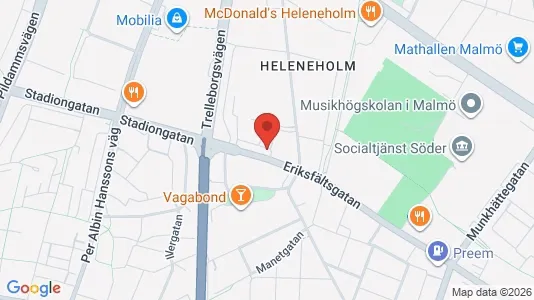 Kontorlokaler til leje i Malmø Centrum - Foto fra Google Street View
