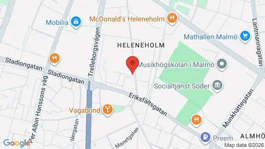 Kontorlokaler til leje i Sofielund - Foto fra Google Street View