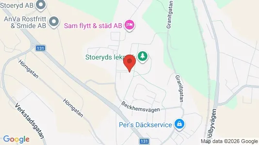 Lokale biurowe Do wynajęcia i Tranås - kort over placeringen