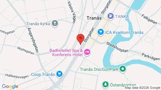 Büros zur Miete i Tranås - kort over placeringen