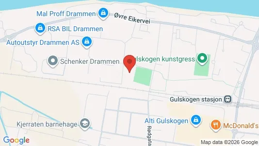 Lagerlokaler til leje i Drammen - Foto fra Google Street View