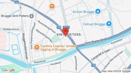 Liikekiinteistöt Vuokrattavana i Brugge - Kuva Google Street Viewstä