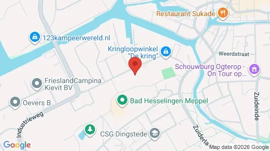 Bedrijfsruimtes te huur i Meppel - Foto uit Google Street View