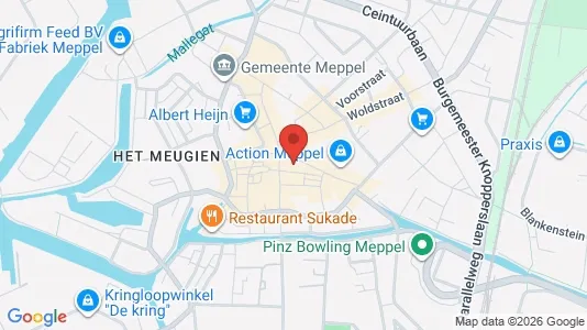 Propiedades comerciales En alquiler i Meppel - Foto de Google Street View