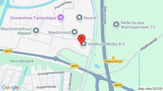 Liikekiinteistöt Vuokrattavana i Meppel - Kuva Google Street Viewstä