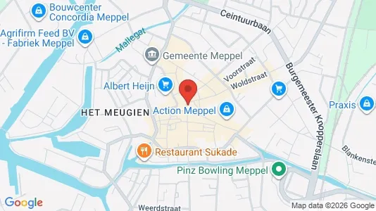 Propiedades comerciales En alquiler i Meppel - Foto de Google Street View