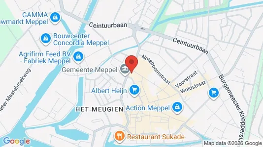 Bedrijfsruimtes te huur i Meppel - Foto uit Google Street View