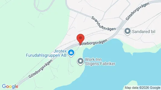 Verkstedhaller til leie i Borås – Bilde fra Google Street View