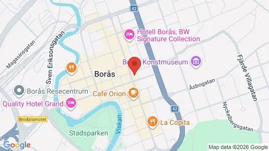 Büros zur Miete i Borås – Foto von Google Street View