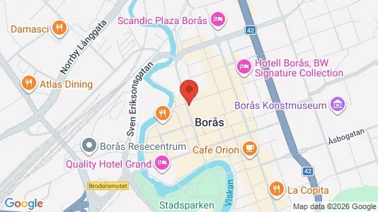 Kontorlokaler til leje i Borås - Foto fra Google Street View